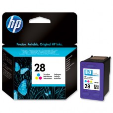 Genuine HP No. 28 Colour Ink Cartridge - 8ml